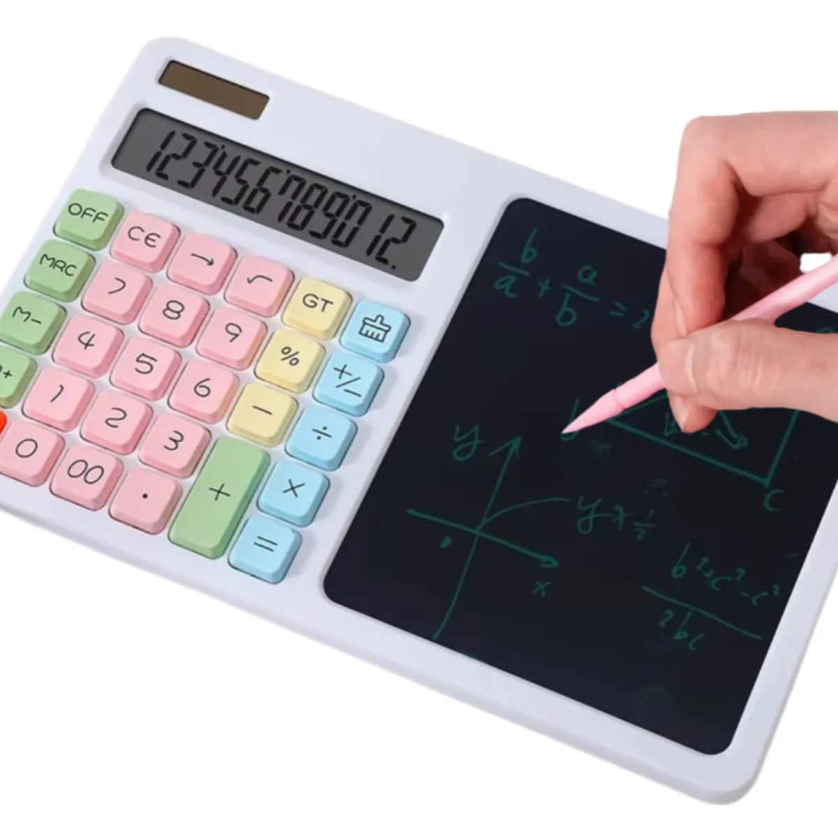 Calculadora con pizarra por mayor - Bazar Mayorista