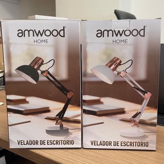 Lampara Amwood Pixar Cobre por mayor - Bazar Mayorista