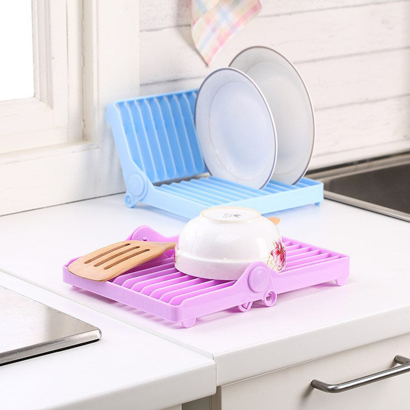 Escurridor de platos plegable por mayor - Bazar Mayorista