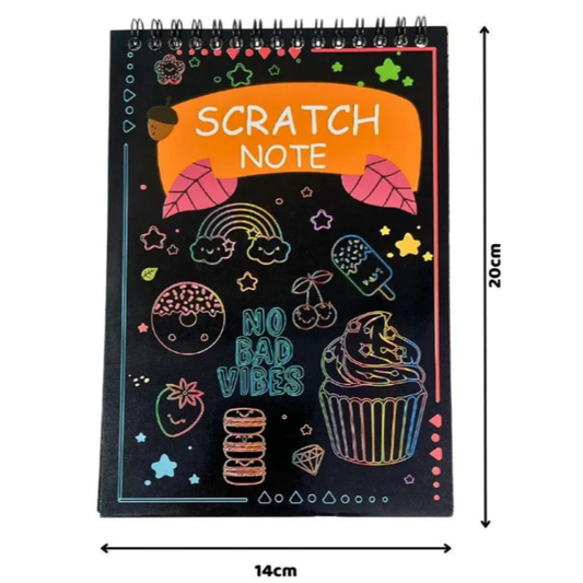 Anotador scratch 11 " por mayor - Bazar Mayorista