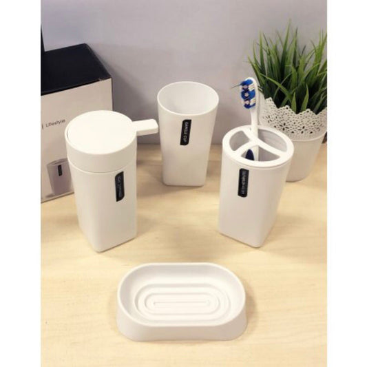 Set de baño blanco por mayor - Bazar Mayorista