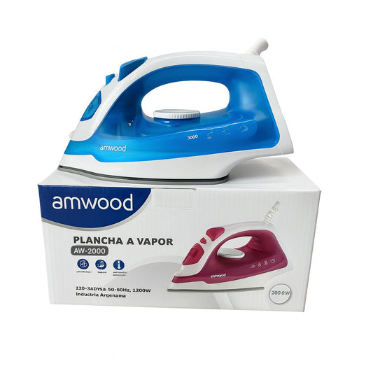 Plancha a vapor amwood por mayor - Bazar Mayorista