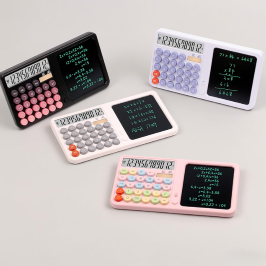 Calculadora con pizarra por mayor - Bazar Mayorista