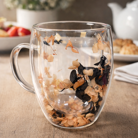 Taza Floral Grande por mayor - Bazar Mayorista