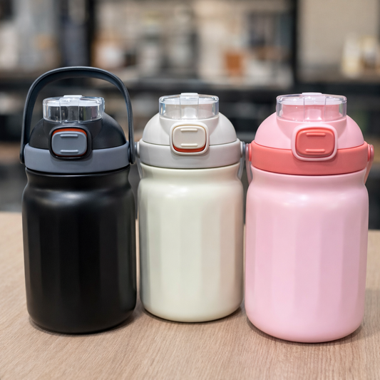 Botella Térmica doble pico por mayor - Bazar Mayorista