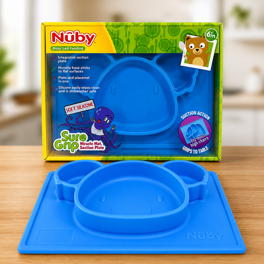 Plato de silicona oso por mayor - Bazar Mayorista