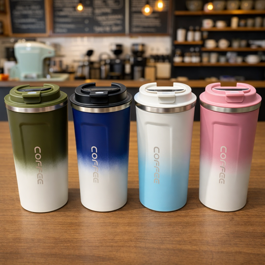 Vaso Coffee degradé c/ control temperatura por mayor - Bazar Mayorista
