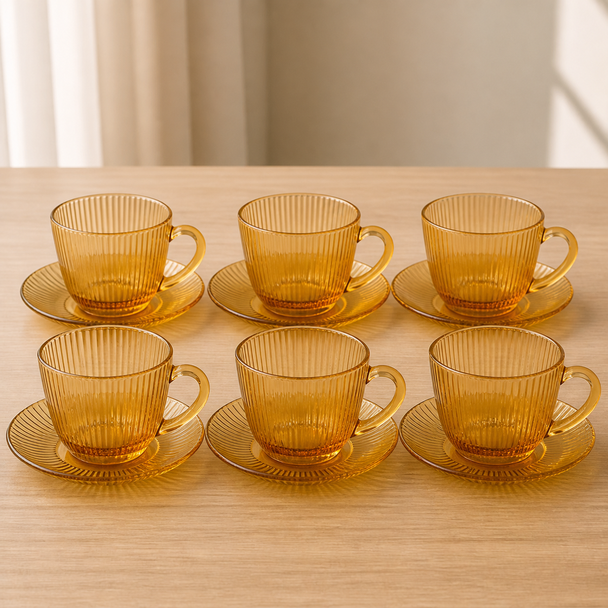 RM26-128 - Set tazas de cafe line gold