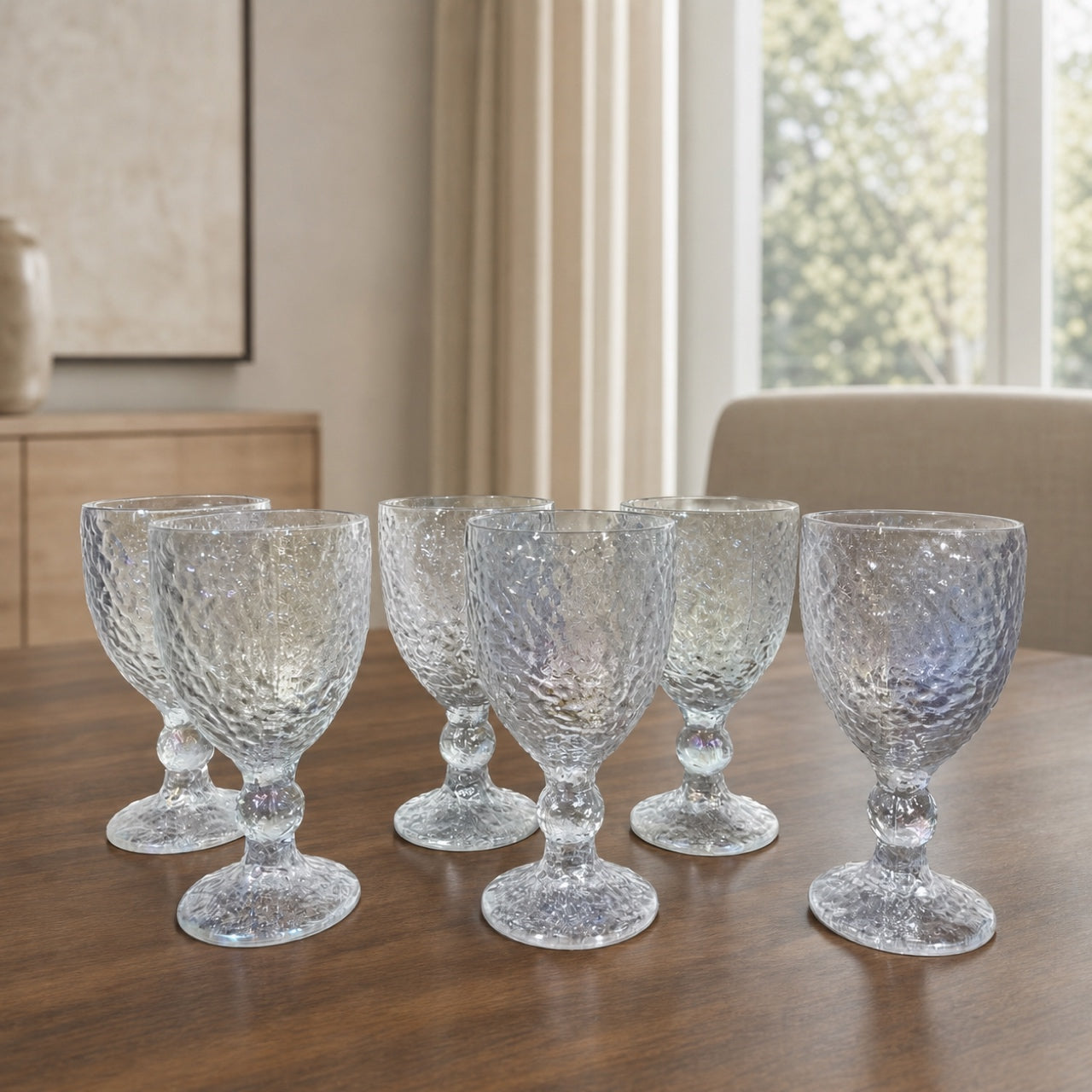Set x6 Copas de vino Alaska Colorfull