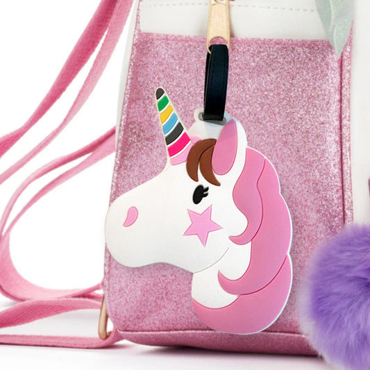 Identidicador de valija unicornio por mayor - Bazar Mayorista