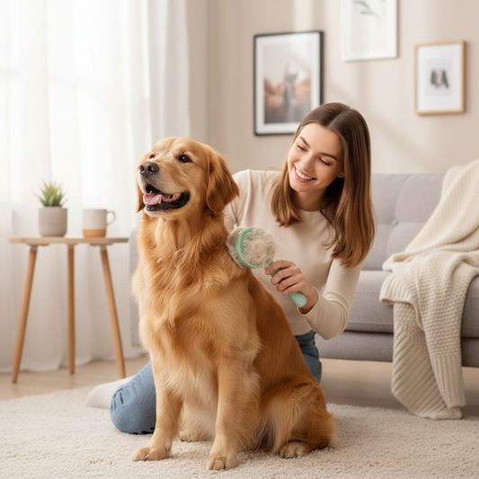 Lifestyle cepillo para animales con sistema saca pelos