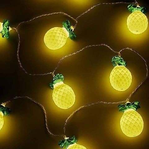 Guirnalda led piña por mayor - Bazar Mayorista