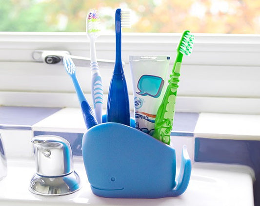 Porta cepillos de dientes ballena por mayor - Bazar Mayorista