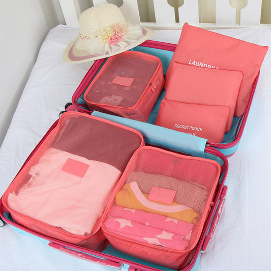 Organizador travel x6 por mayor - Bazar Mayorista