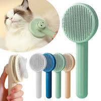 Cepillo para animales con sistema saca pelos por mayor - Bazar Mayorista