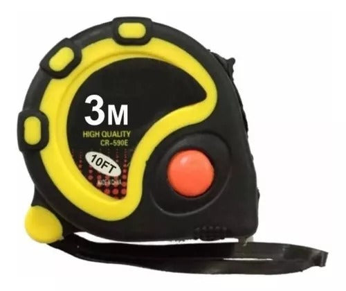 Cinta metrica 3 mt por mayor - Bazar Mayorista