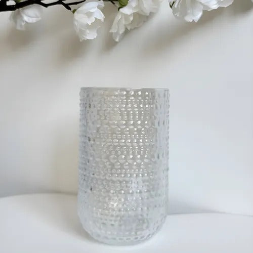 Vaso largo point tornasolado por mayor - Bazar Mayorista