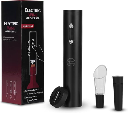Destapador de vinos recargable con accesorios por mayor - Bazar Mayorista