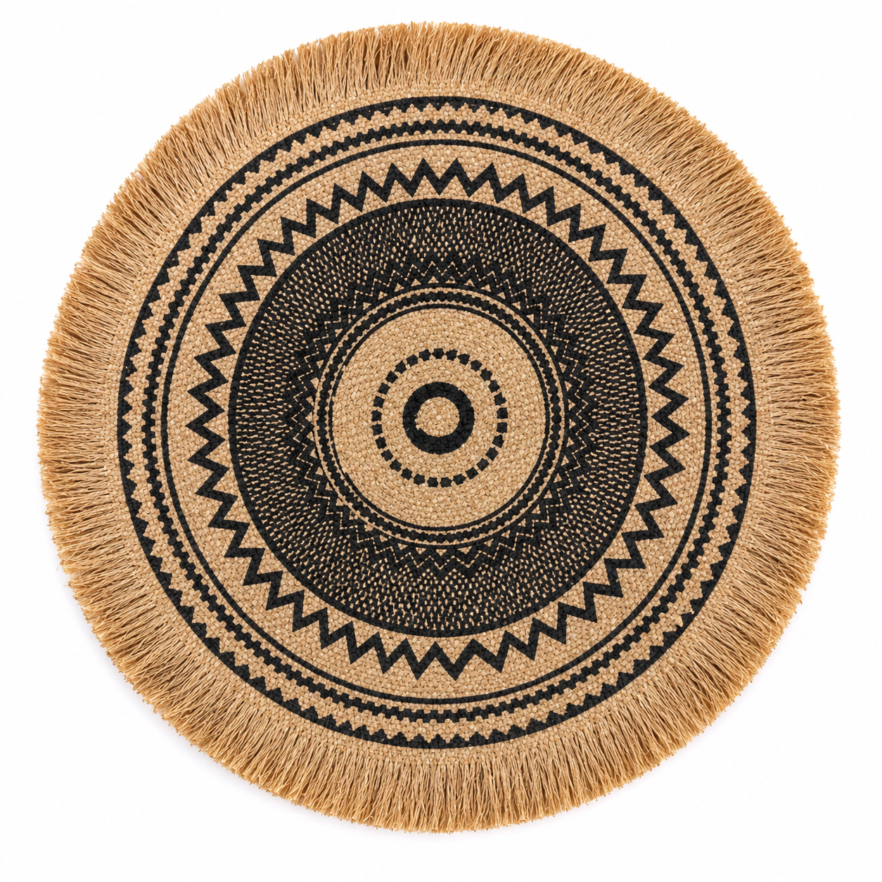 RM42-26 Individual Redondo Tejido Indian
