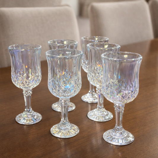 Set x 6 copas Stylo Tornasol por mayor - Bazar Mayorista